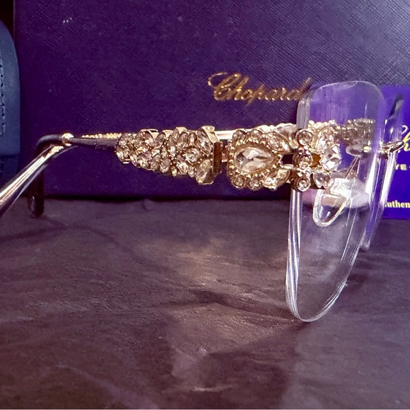 Chopard Gold Eyewear Frame - Picture 3 of 10